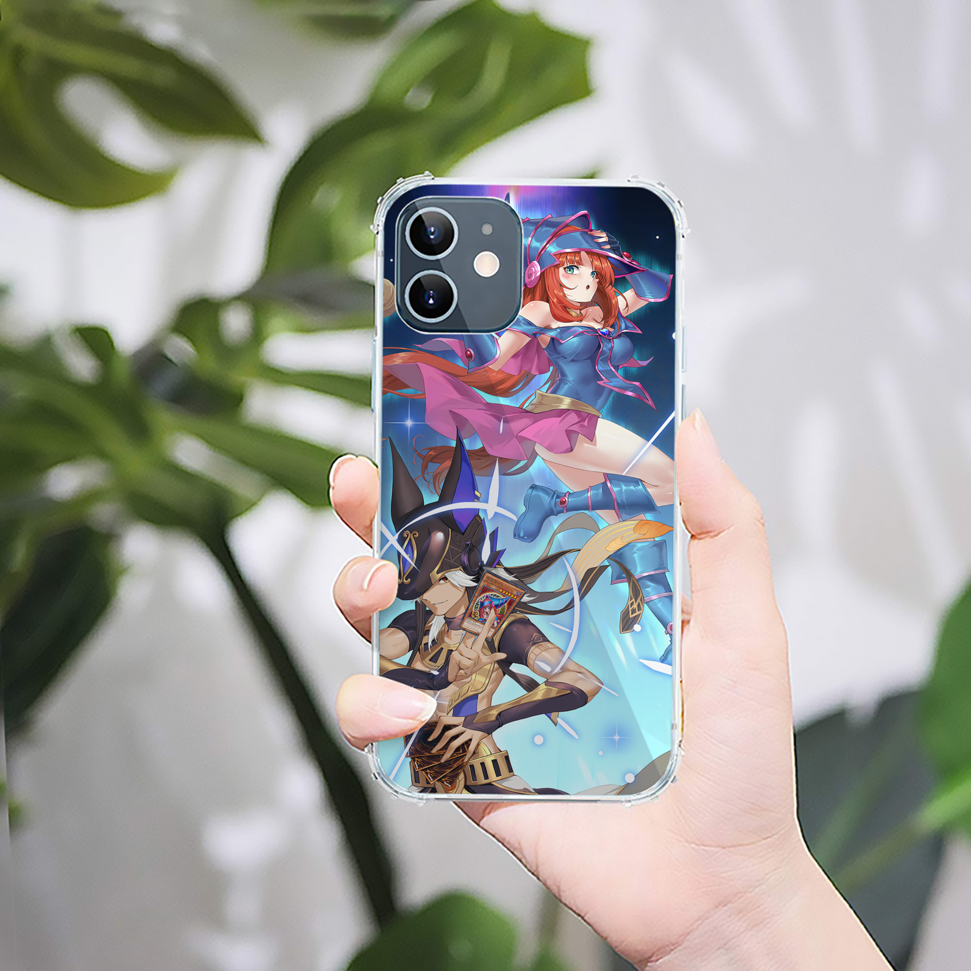 （画像用） 遊☆戯☆王 Yu-Gi-Oh! 【iPhone 12シリーズ対応】透明スマホケース（クリアソフトケース）